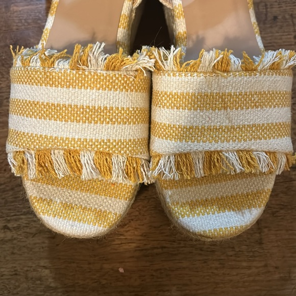 NWOT Charlotte Russe Espadrilles Wedge Platforms with Ankle Strap - Picture 7 of 10